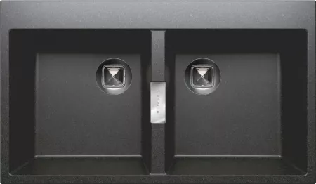 Мойка Tolero Loft TL-862 черный (860x500 мм) 473981