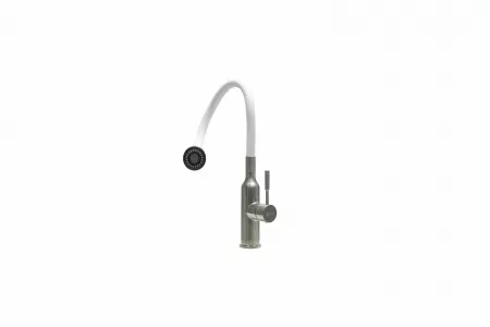 Смеситель Lemark Expert LM5082S-White матовый/белый