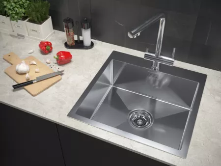 Смеситель Paulmark Skalen Sk213020-SS нержавеющая сталь