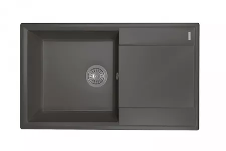 Мойка Flortek Консул 840 антрацит (840x500 мм) 23.020.D0840.302