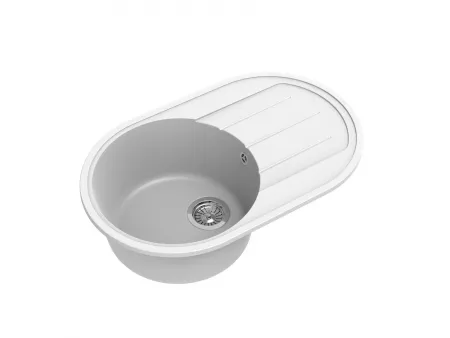 Мойка Ewigstein Elegant R50F иней (745x465 мм) E- R50F иней