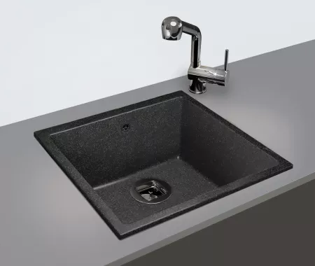 Мойка Tolero Classic R-128 черный (460x460 мм) 473264