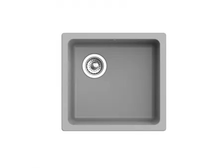 Мойка Ewigstein 4540 серый металлик (480x450 мм) EW- 4540 сер мет