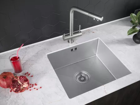 Смеситель Paulmark Skalen Sk213020-SS нержавеющая сталь