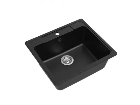 Мойка Ewigstein Elegant 60 черный (570x510 мм) E- 60 черный