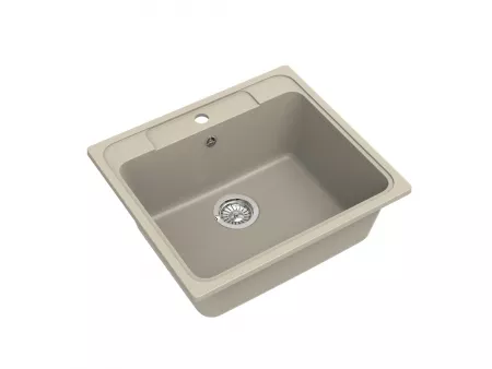 Мойка Ewigstein Elegant 60 темно-бежевый (570x510 мм) E- 60 темно-бежевый