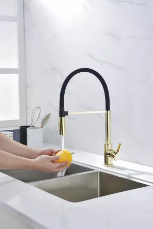 Смеситель Paulmark Halt Ha214021-G золото
