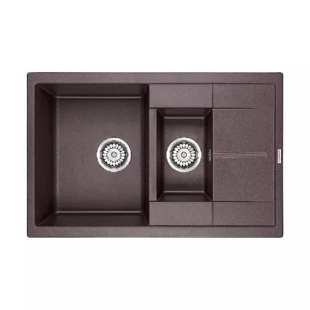 Мойка Paulmark Feste PM237850-CO кофе (775x495 мм)