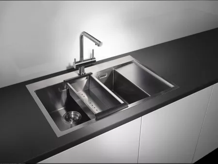 Коландер Omoikiri CO-02-PVD-GM вороненая сталь 4999004