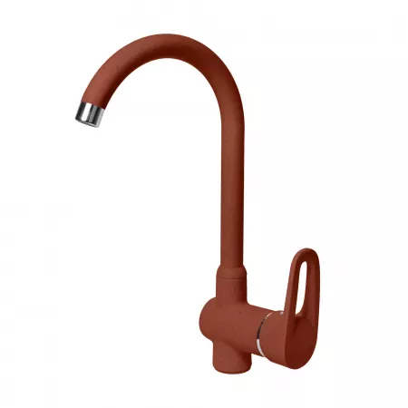 Смеситель AquaGranitEx C-5035 (334) красный марс