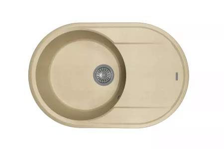 Мойка Flortek Дафна 760 бежевый (760x500 мм) 23.030.С0760.104