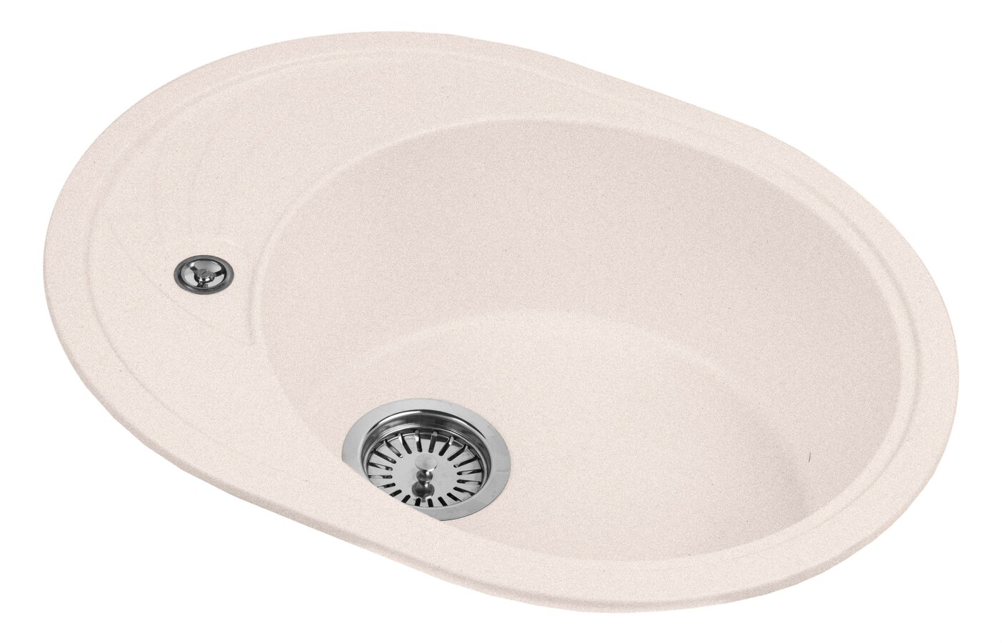 Мойка AquaGranitEx M-18L (311) светло-розовый (570x460 мм)