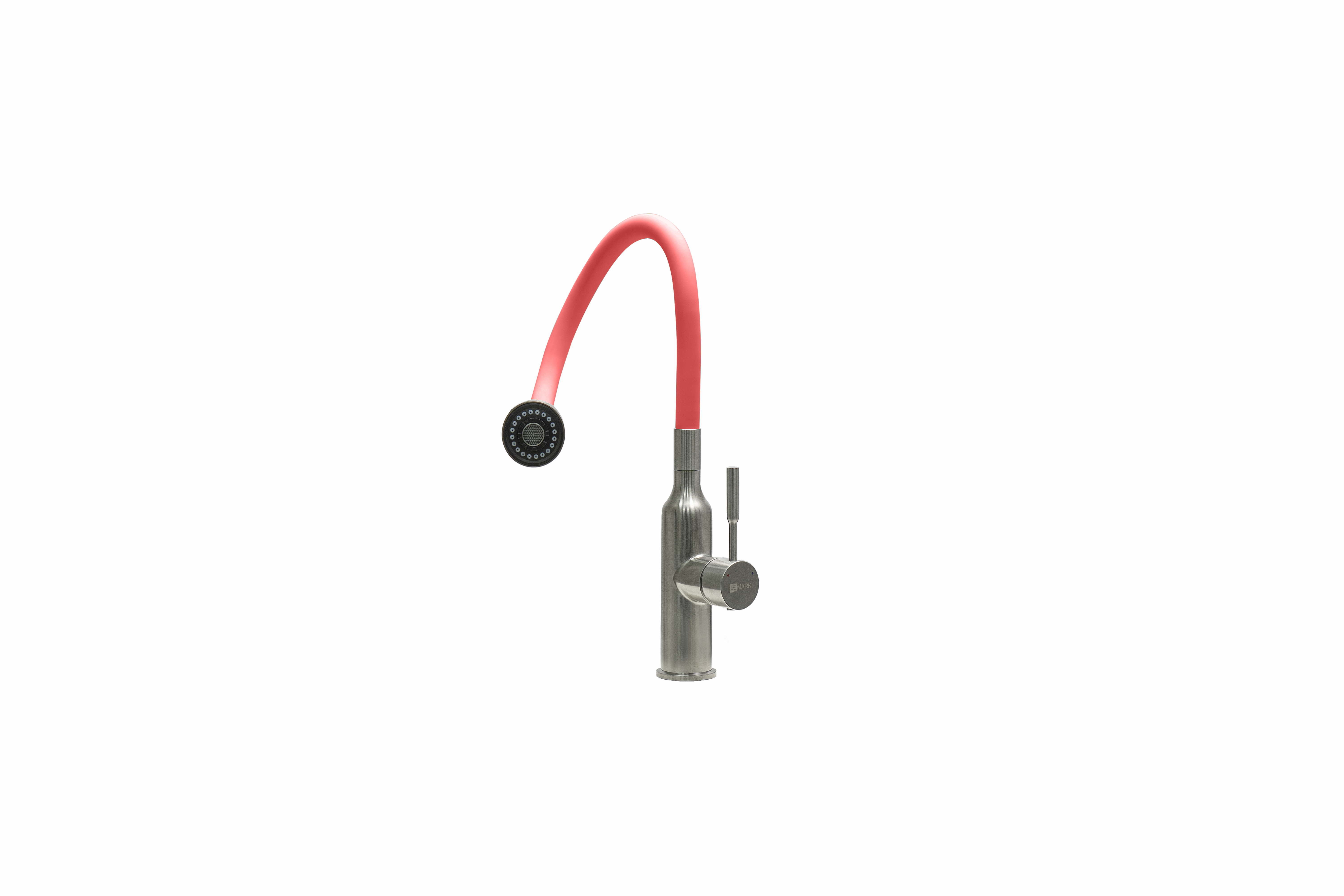 Смеситель Lemark Expert LM5082S-Red матовый/красный