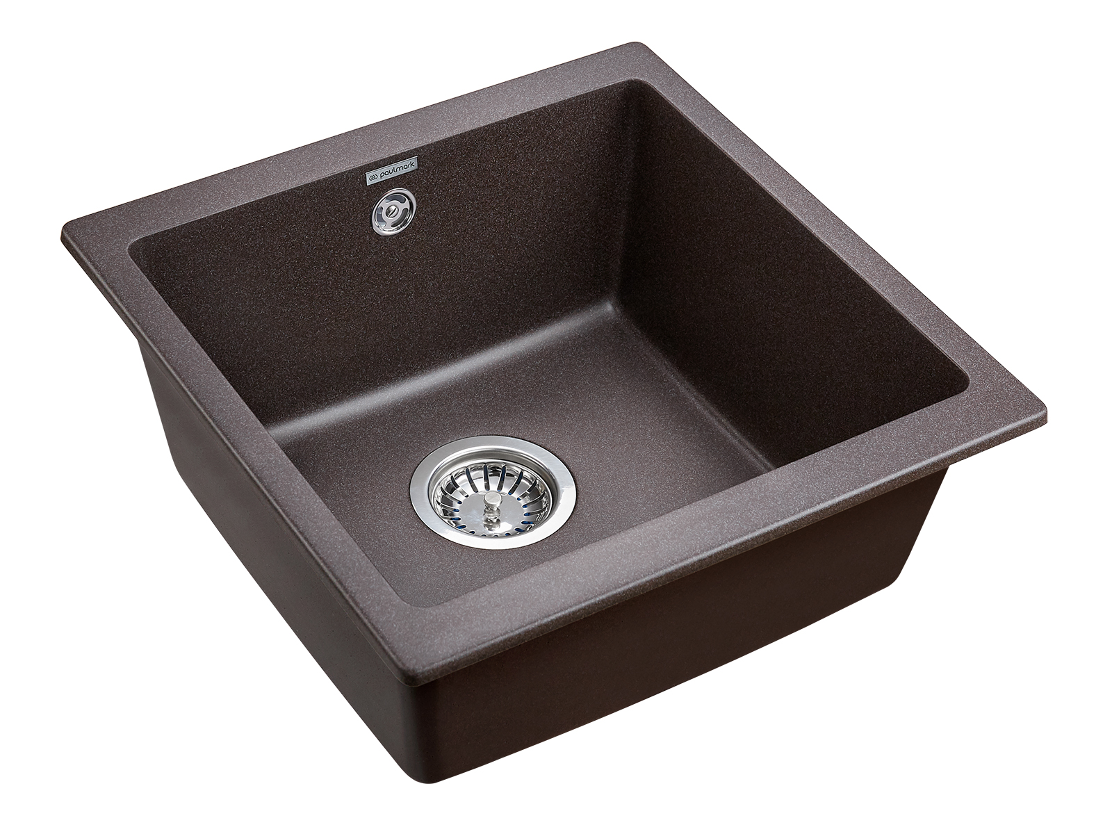 Мойка Paulmark Brilon PM104546-CO кофе (450x460 мм)
