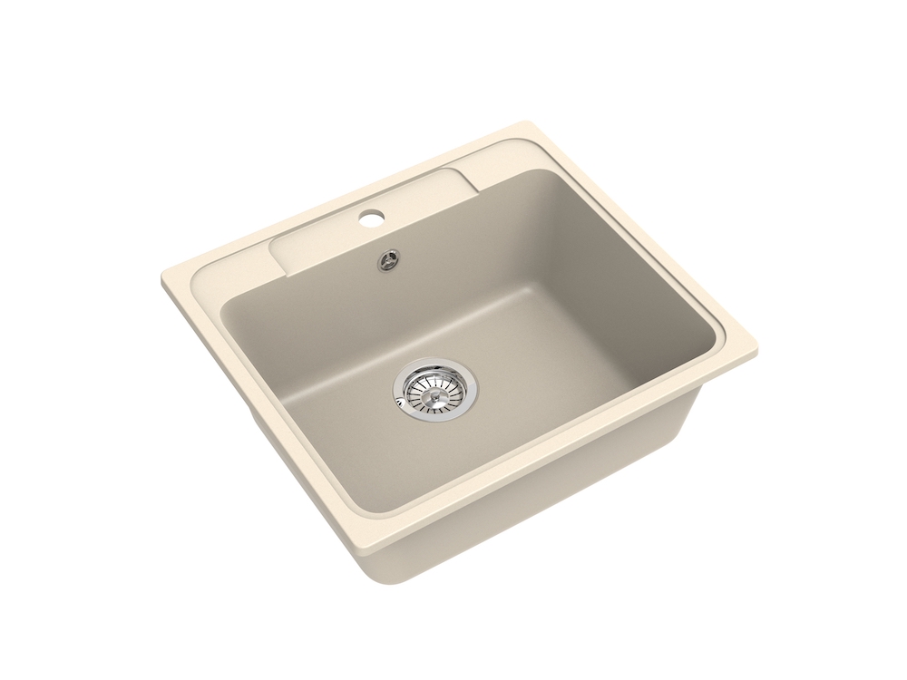 Мойка Ewigstein Elegant 60 крем (570x510 мм) E- 60 крем