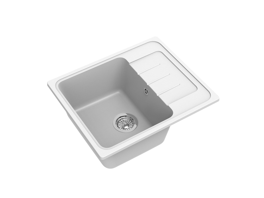 Мойка Ewigstein Elegant 45F иней (580x475 мм) E- 45F иней