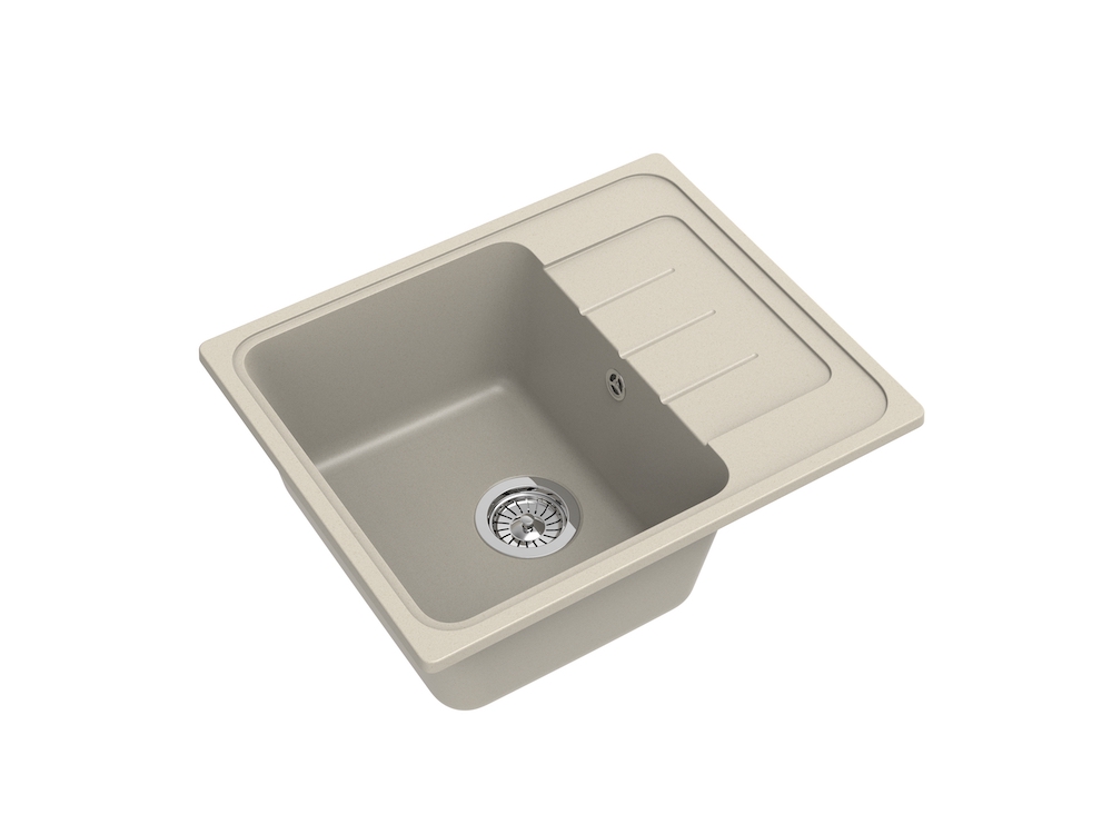 Мойка Ewigstein Elegant 45F бежевый (580x475 мм) E- 45F бежевый
