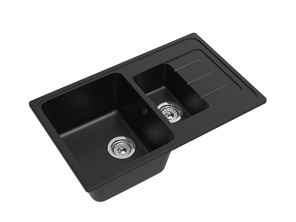 Мойка Ewigstein Elegant 60KF черный (773x475 мм) E- 60KF черный