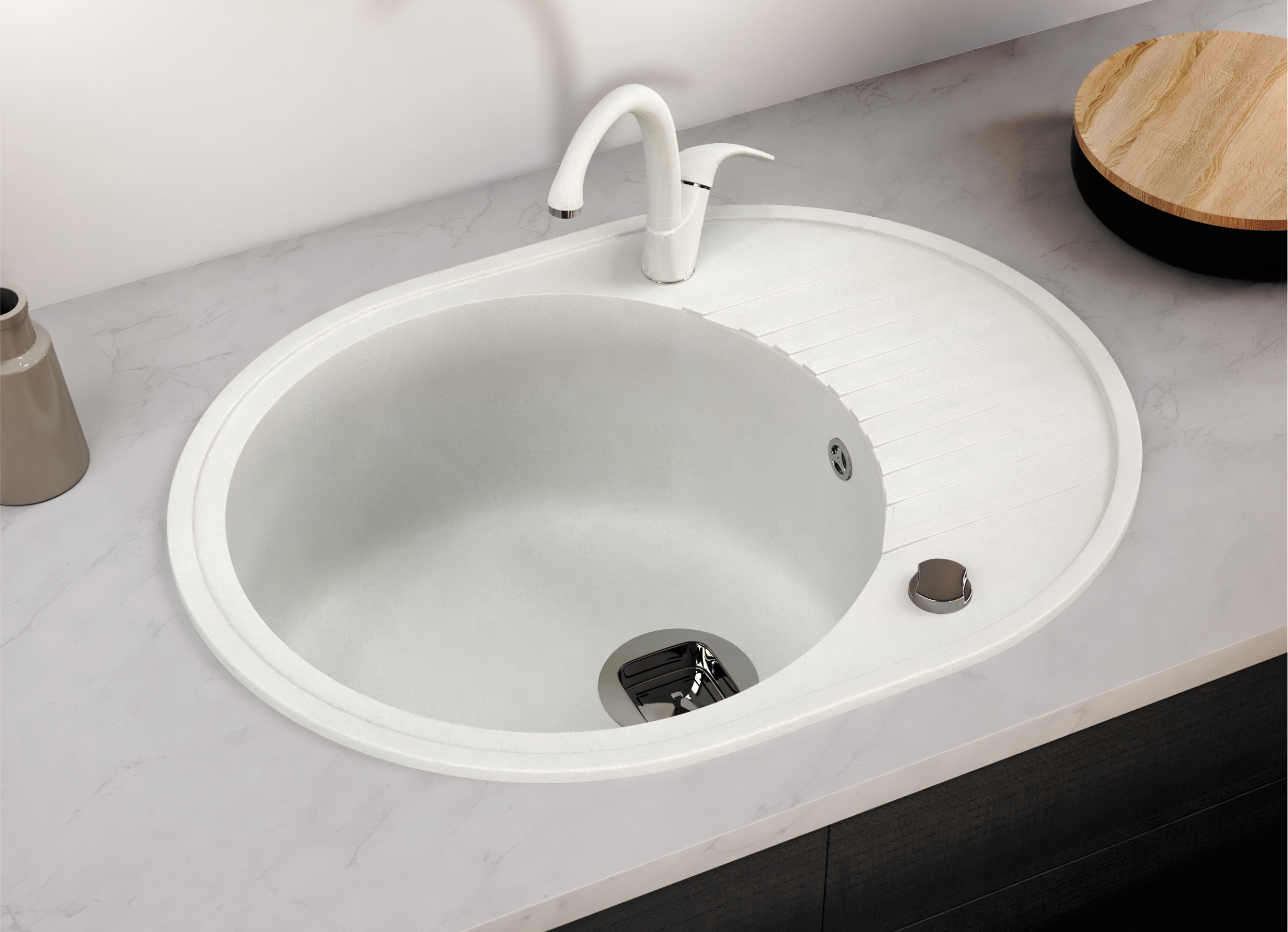 Мойка Tolero Classic R-122 бежевый (575x575 мм) 765872