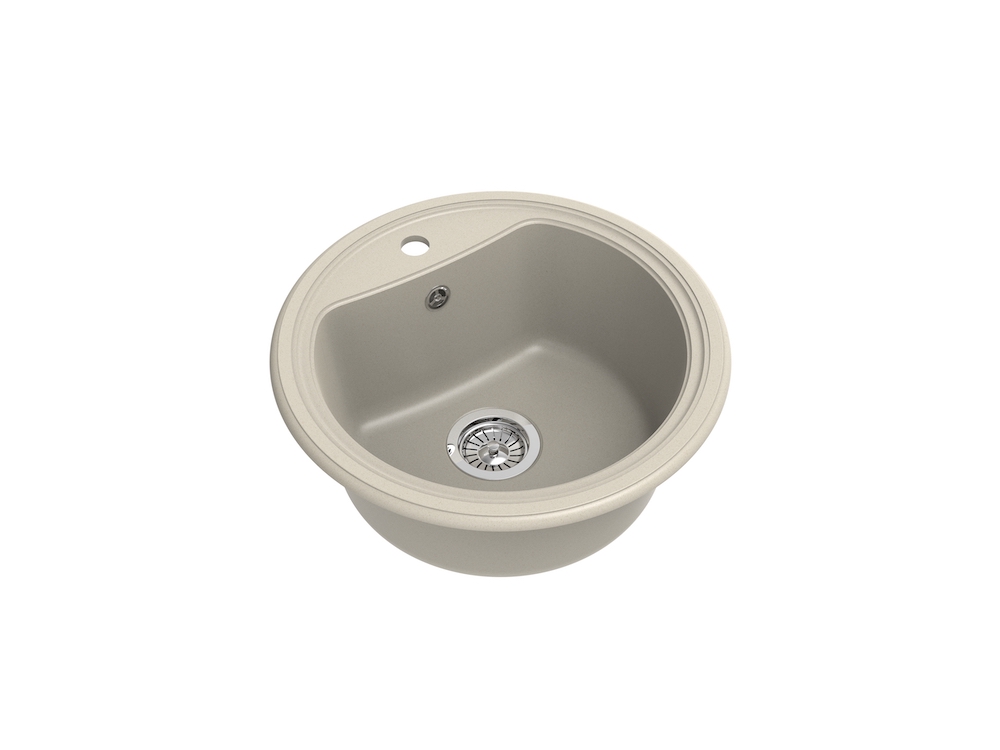Мойка Ewigstein Antik R50 бежевый (515x515 мм) A- R50 бежевый