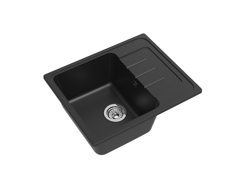 Мойка Ewigstein Elegant 45F антрацит (580x475 мм) E- 45F антрацит