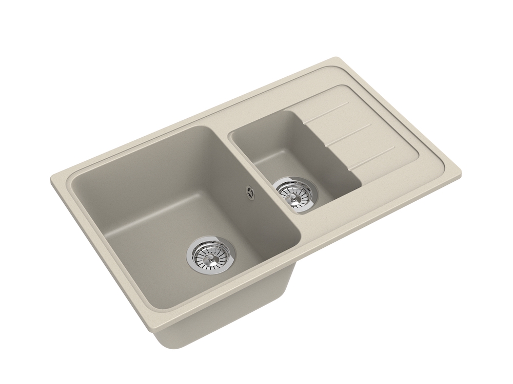 Мойка Ewigstein Elegant 60KF бежевый (773x475 мм) E- 60KF бежевый