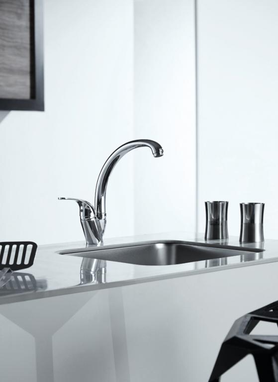 Смеситель Bravat FIT F7135188CP-1-RUS хром