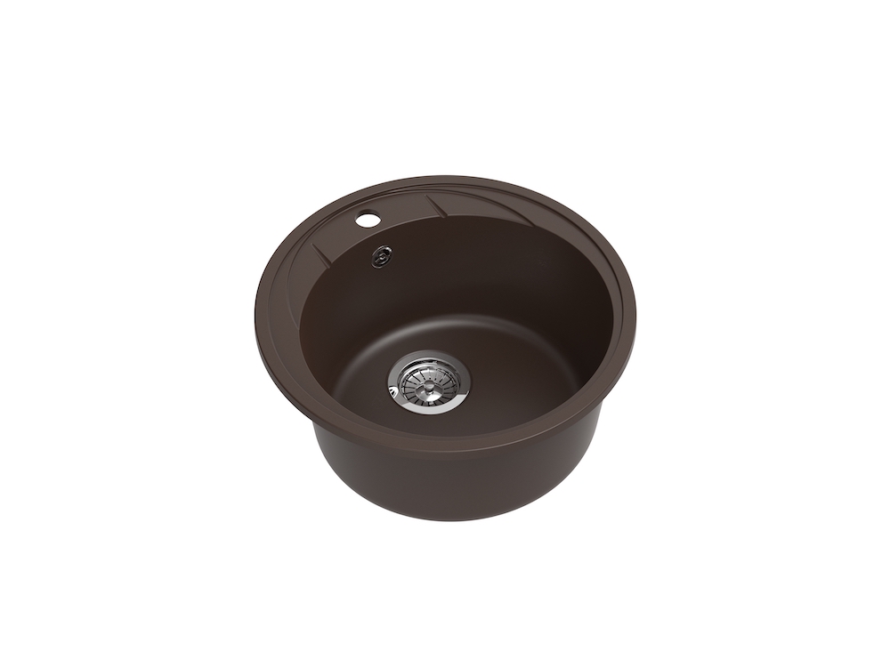 Мойка Ewigstein Elegant R45 шоколад (480x480 мм) Е- R45 шоколад