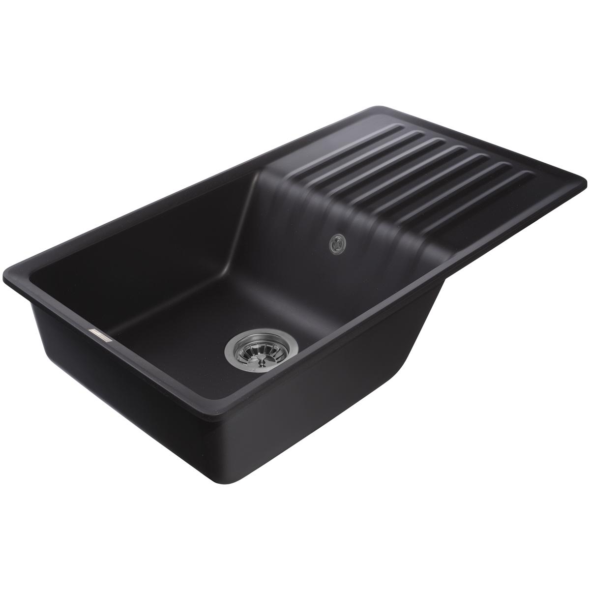 Мойка GranFest Quarz черный (475x850 мм) 73 черный