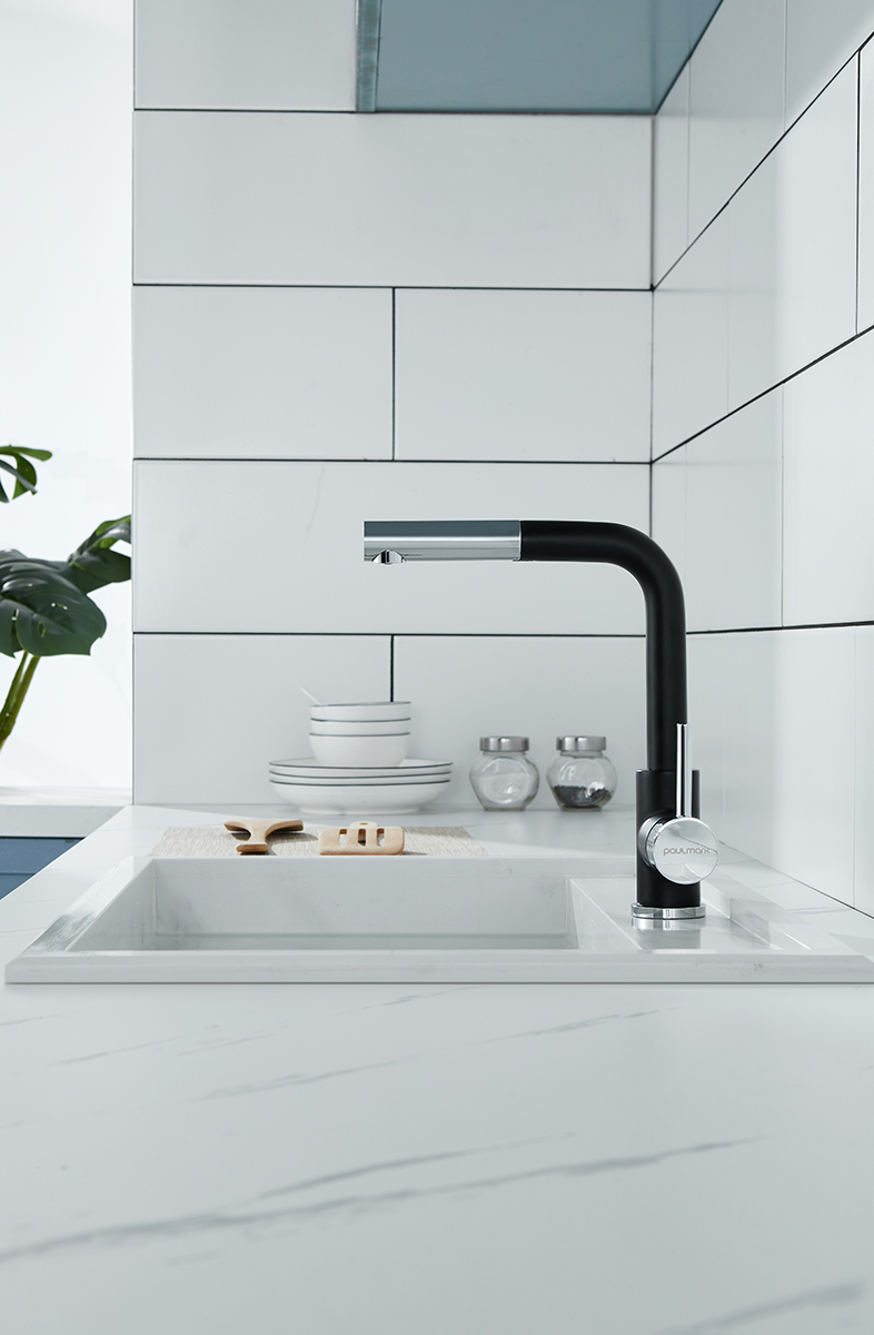 Смеситель Paulmark Kassel Ka214311-401 антрацит
