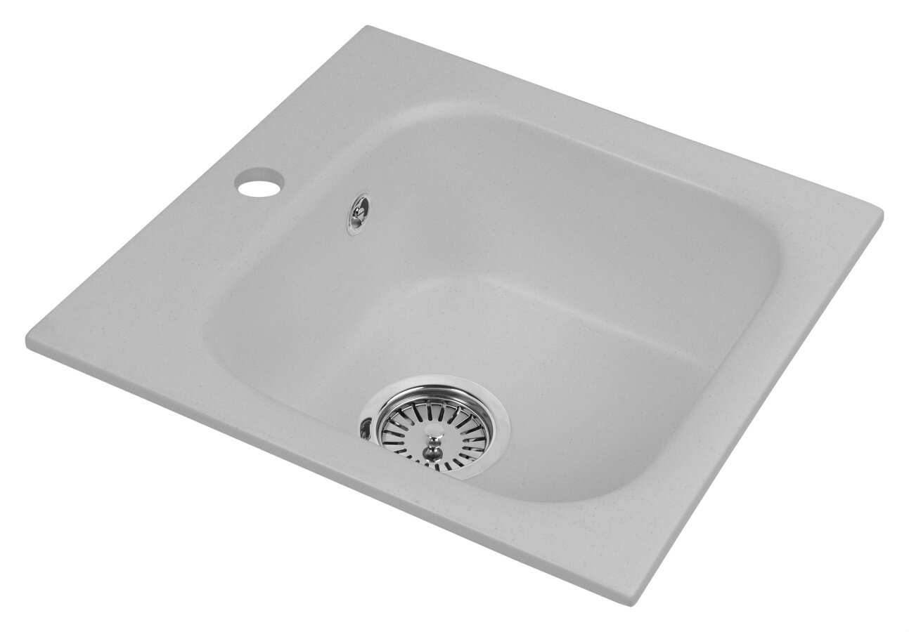 Мойка AquaGranitEx M-43 (310) серый (430x445 мм)