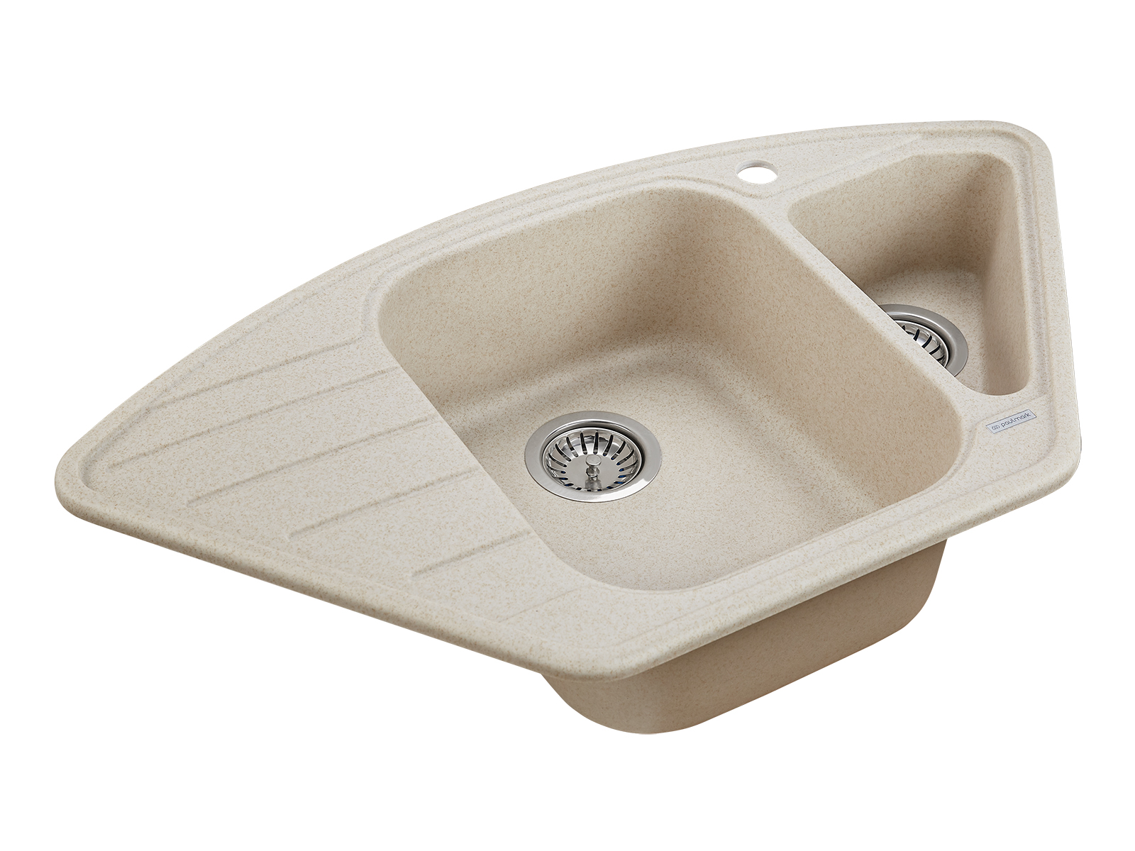 Мойка Paulmark Weise PM529050-BE бежевый (890x490 мм)
