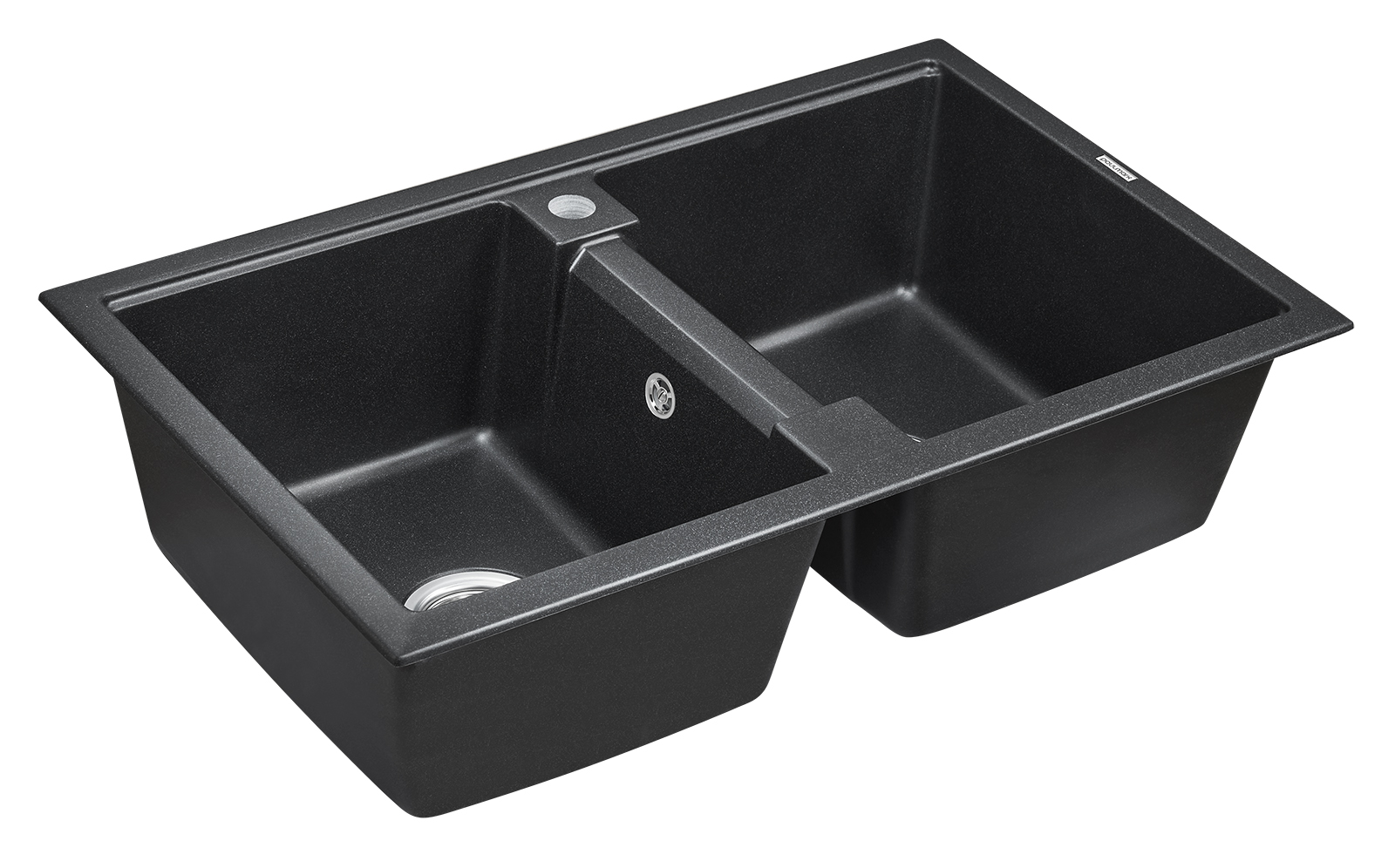 Мойка Paulmark Zwilling PM238150-BL черный (810x500 мм)