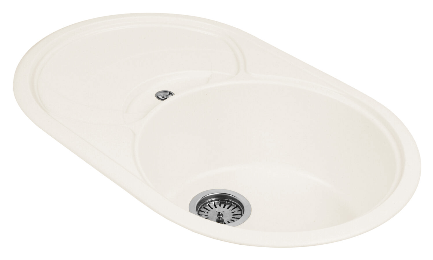 Мойка AquaGranitEx M-18S (331) белый (780x500 мм)