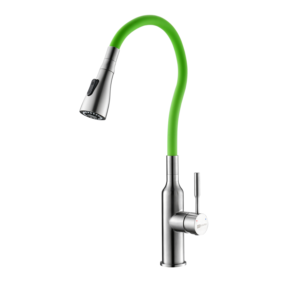 Смеситель Lemark Expert LM5082S-Green матовый/зеленый