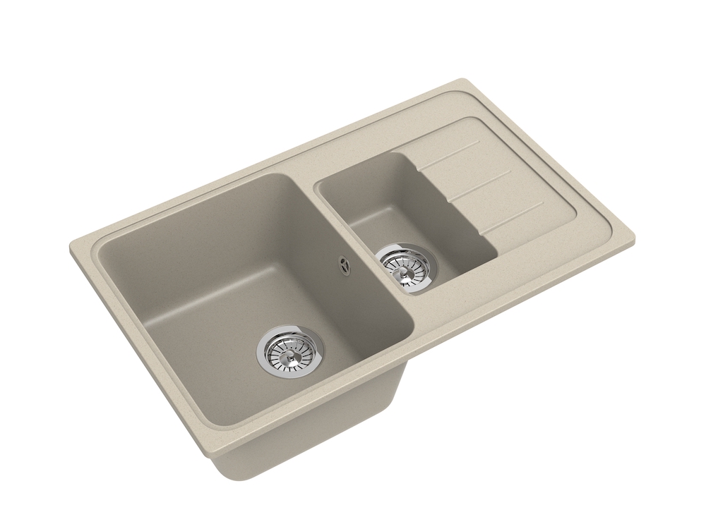 Мойка Ewigstein Elegant 60KF темно-бежевый (773x475 мм) E- 60KF темно-бежевый
