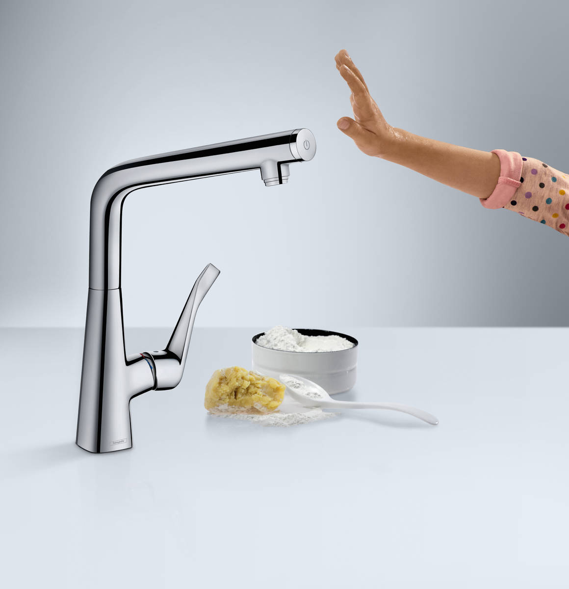 Смеситель Hansgrohe Metris Select 14883000 хром