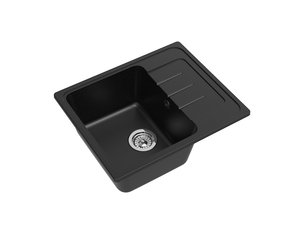 Мойка Ewigstein Elegant 45F черный (580x475 мм) E- 45F черный