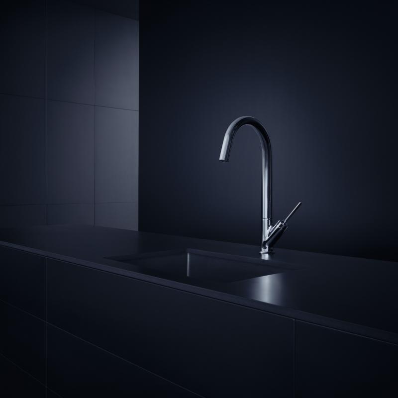 Смеситель AXOR Starck 10822990 полированное золото