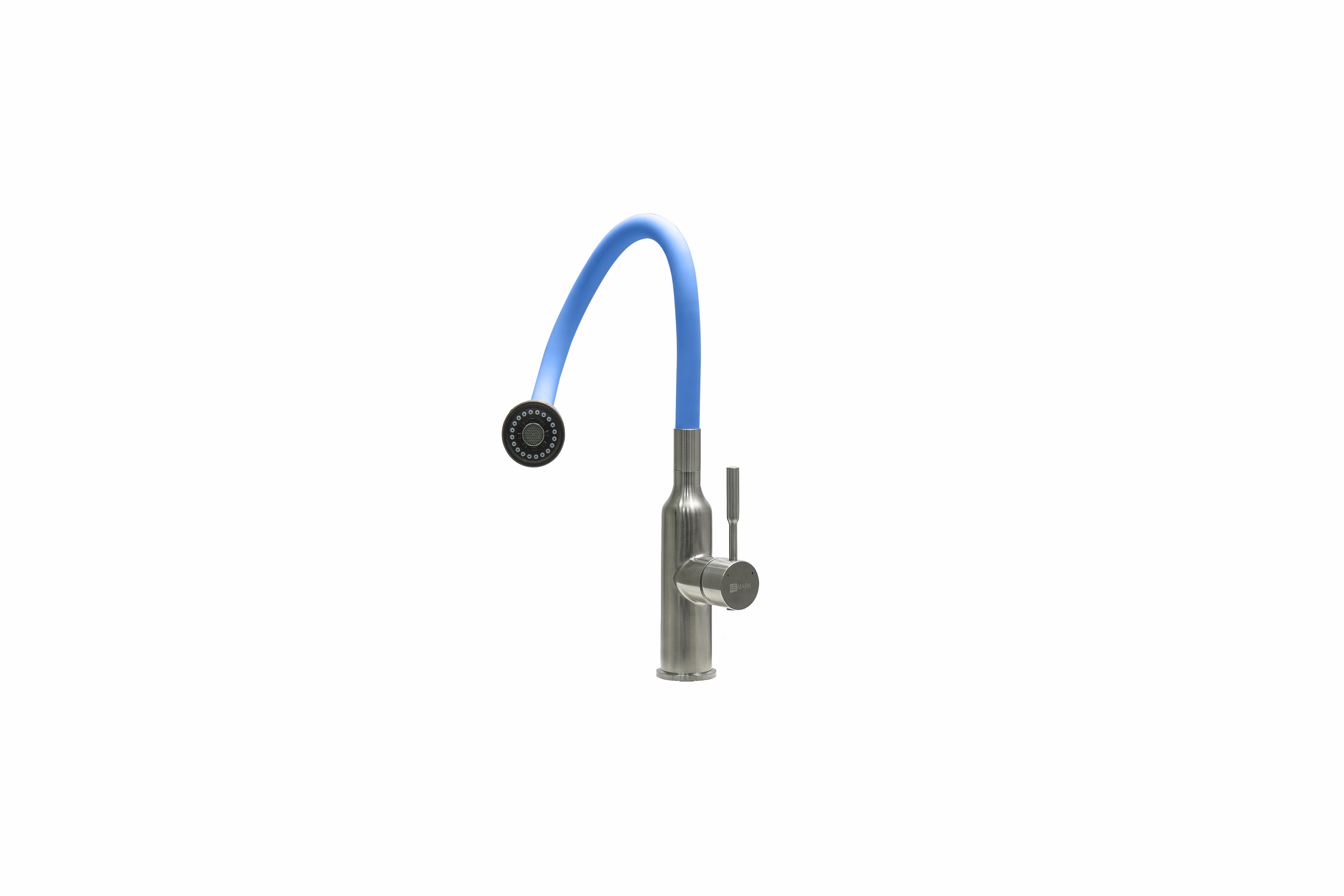 Смеситель Lemark Expert LM5082S-Blue матовый/синий