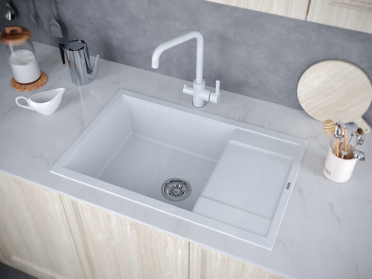 Мойка Paulmark Verlass PM317850-GR серый (780x500 мм)