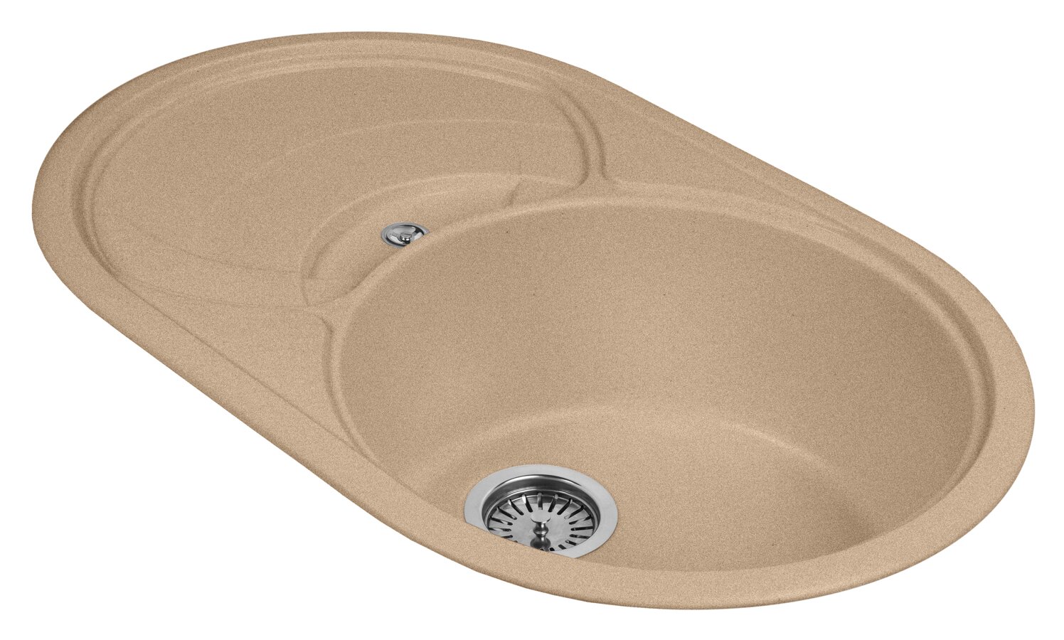 Мойка AquaGranitEx M-18S (302) песочный (780x500 мм)