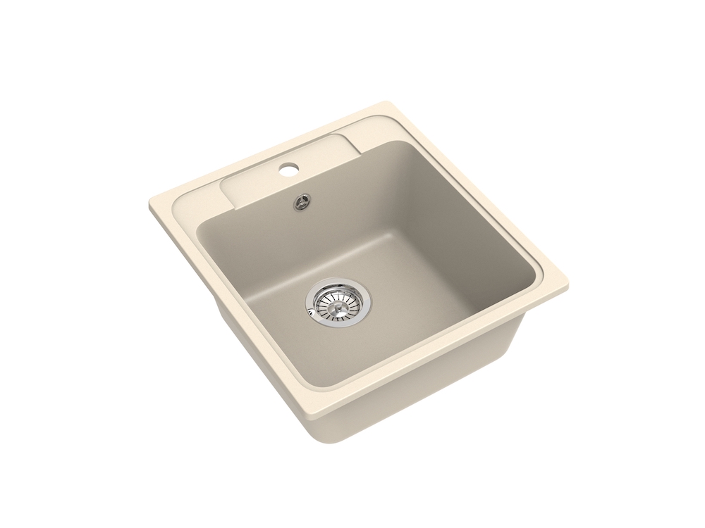Мойка Ewigstein Elegant 50 крем (470x510 мм) E- 50 крем