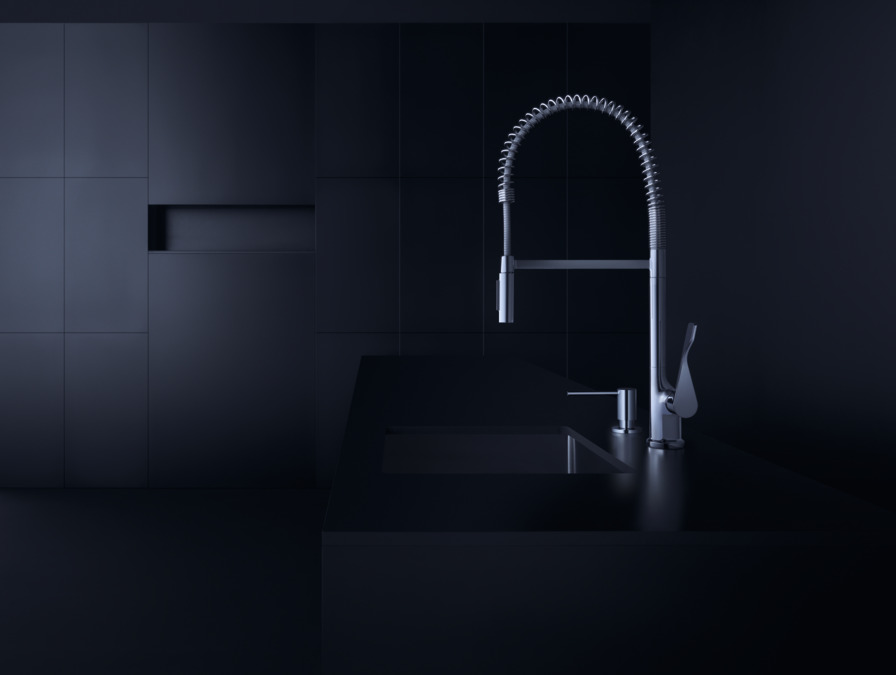 Смеситель AXOR Citterio 39840800 под сталь