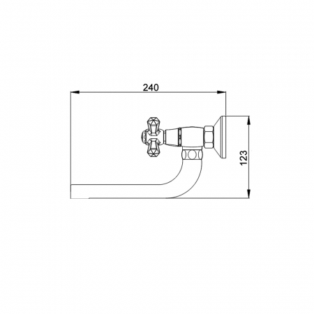 Смеситель Raiber Ventis R7005 хром