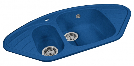 Мойка AquaGranitEx M-14 (323) синий (950x500 мм)