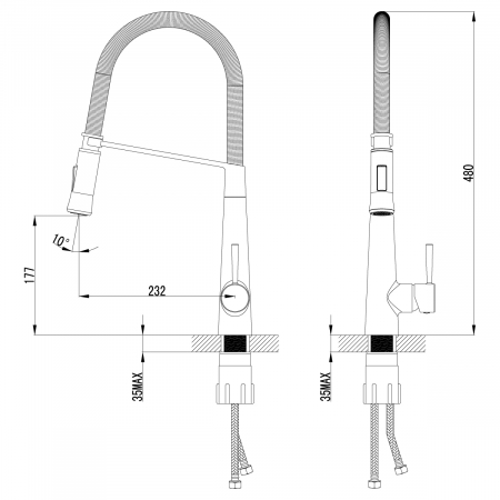 Смеситель Lemark Soul LM6002C хром