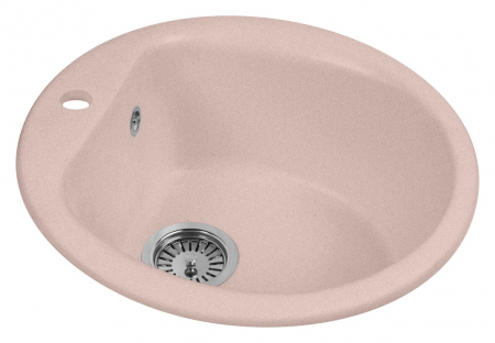 Мойка AquaGranitEx M-07 (315) розовый (495x495 мм)