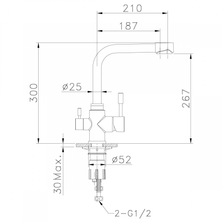 Смеситель Lemark Expert LM5061S матовый