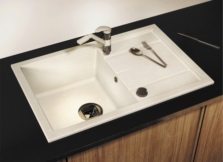 Мойка Tolero Classic R-112 серый металлик (760x500 мм) 825088
